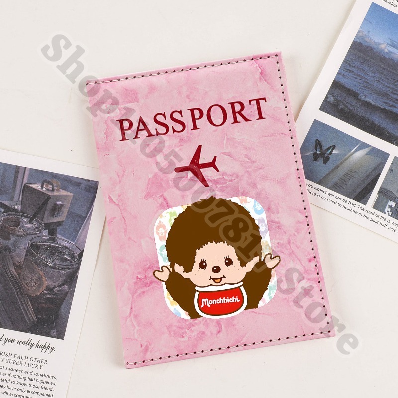 Travel Accessories Gifts For Women - غطاء جواز سفر كرتوني لطيف للكبار