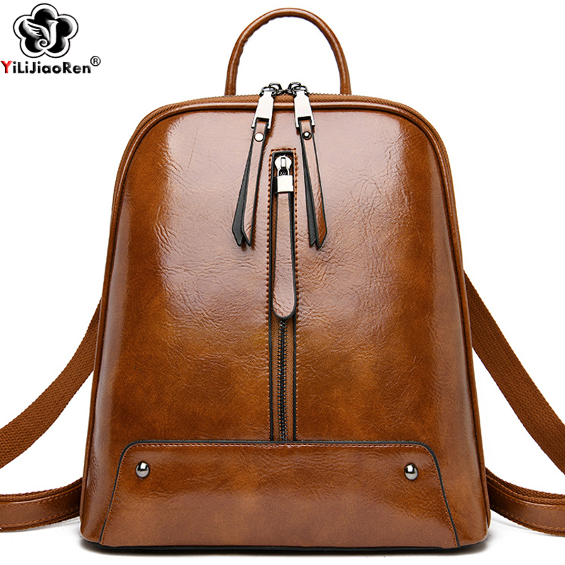 Travel Accessories Leather - المرأة حقيبة جلدية موضة حقيبة الظهر