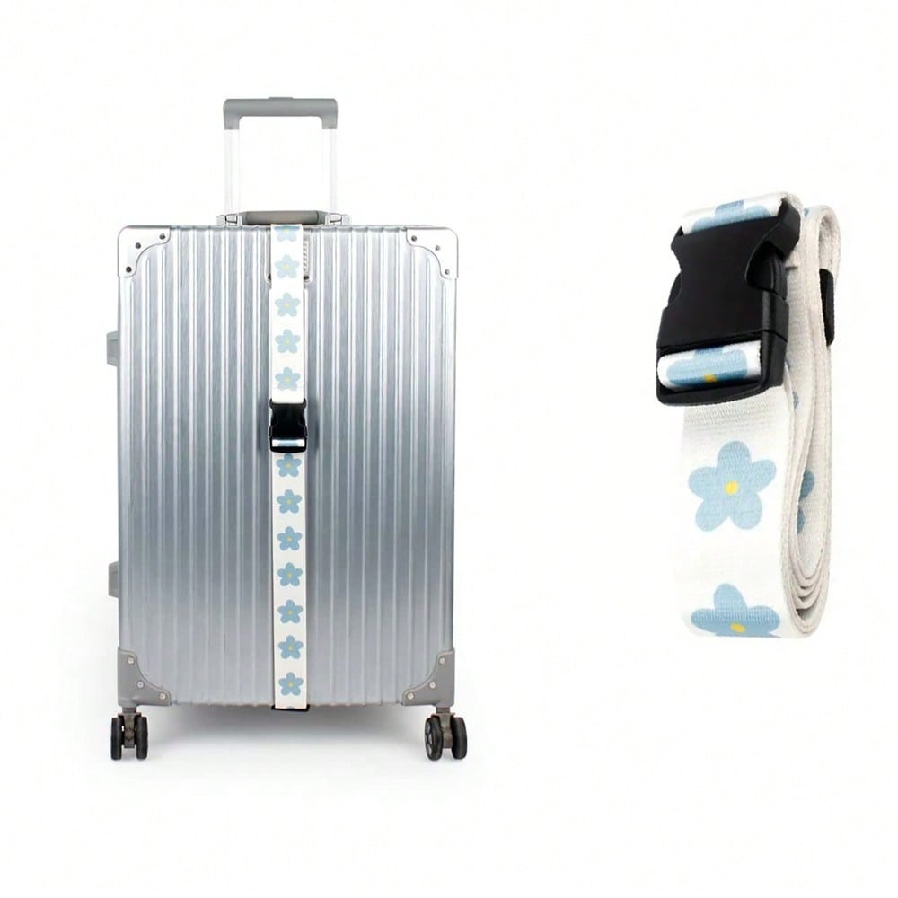 Travel Accessories Designer - حزام بإبزيم بلاستيكي لأمتعة السفر، حزام