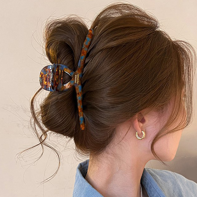 Travel Accessories Gifts For Women - مشابك شعر كورية 2026 من الأسيتات