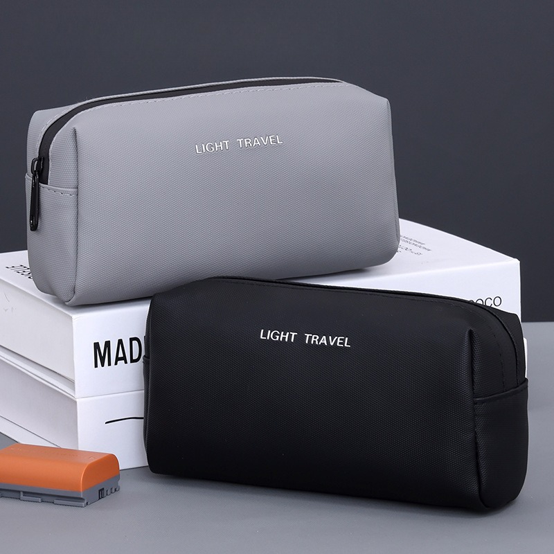 Travel Accessories Leather - حقيبة منظم محمولة مقاومة للماء للسفر،