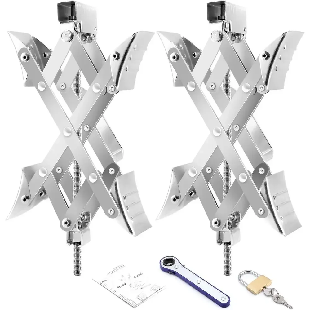 Travel Accessories - حاجز عجلات RV على شكل X