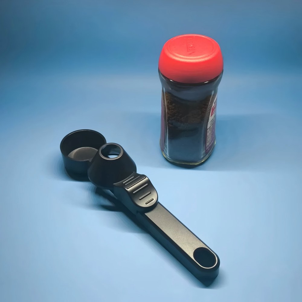 Travel Kitchen Accessories - ملعقة قهوة منزلقة مبتكرة مع قمع