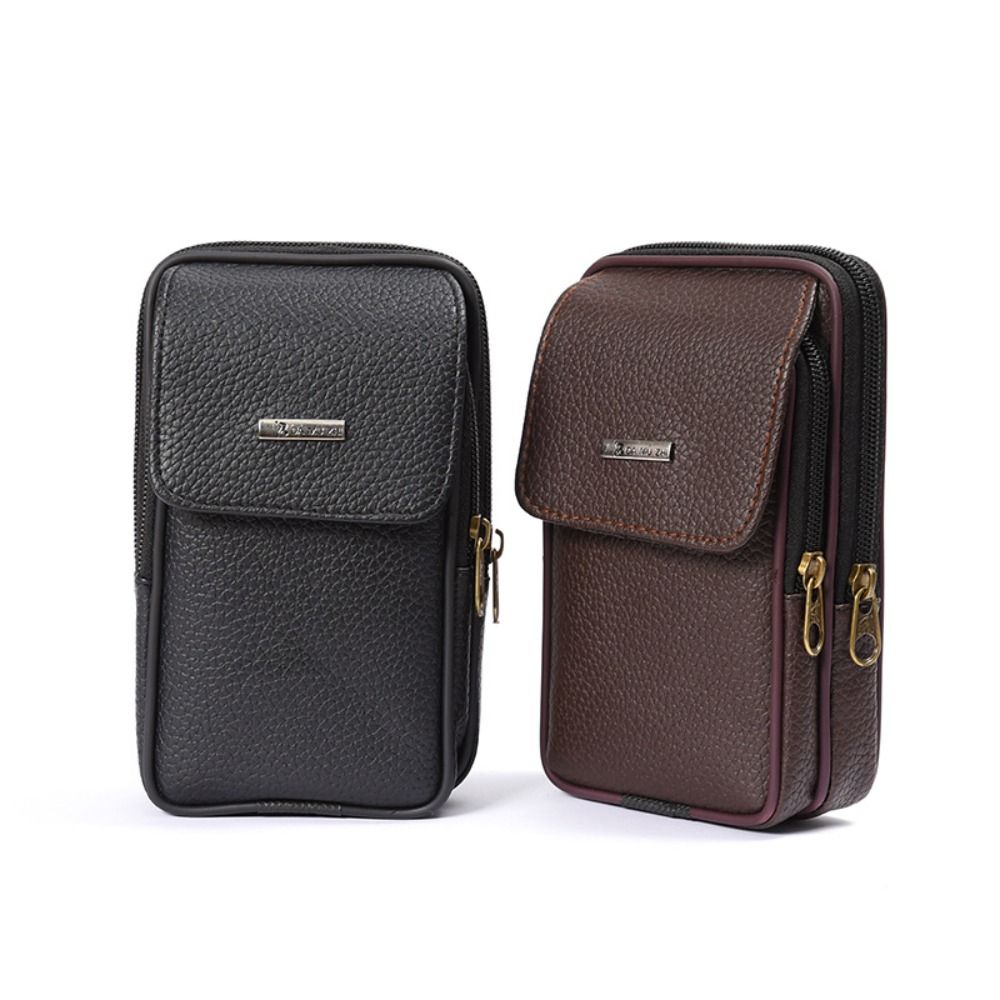 حقيبة خصر رجالية من الجلد الصن - مراجعة Travel Accessories Leather وسعره