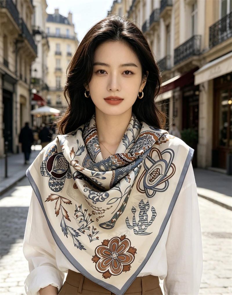 شالات نسائية بطبعة حصان مقاس 9 - مراجعة Travel Accessories Gifts For Women وسعره