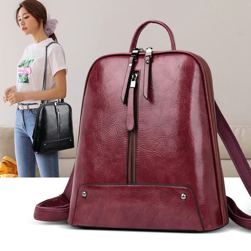 المرأة حقيبة جلدية موضة حقيبة  - مراجعة Travel Accessories Leather وسعره
