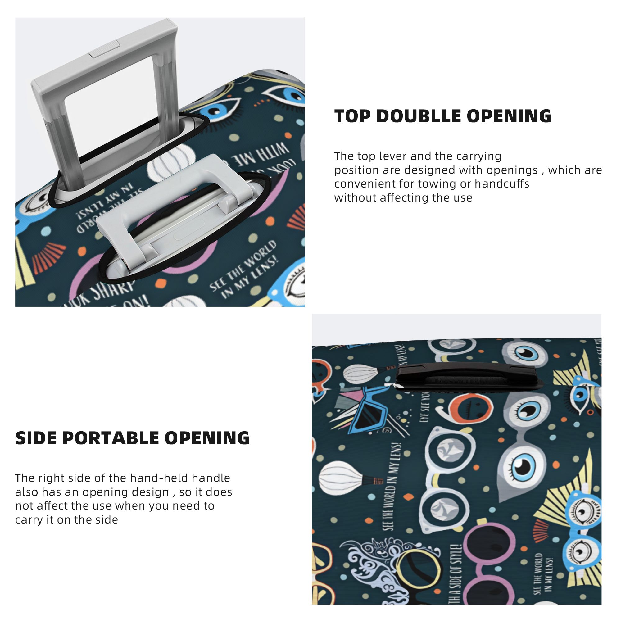 غطاء حقيبة طبيب العيون أو مهند - مراجعة Quirky Travel Accessories وسعره