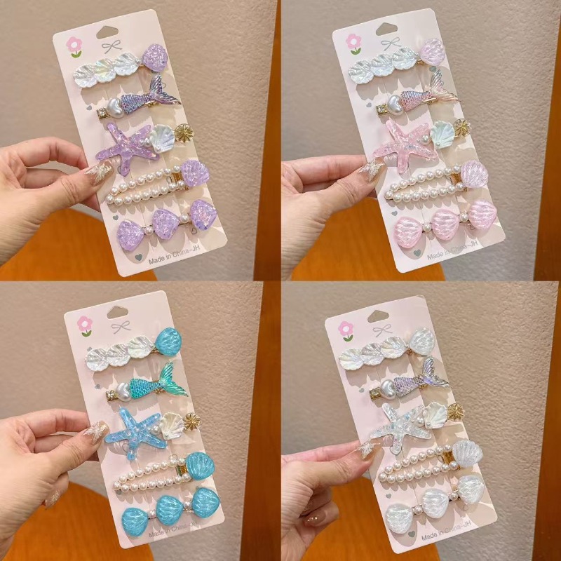 مشابك شعر من سلسلة أوشن بتصميم - مراجعة Travel Accessories Girls وسعره