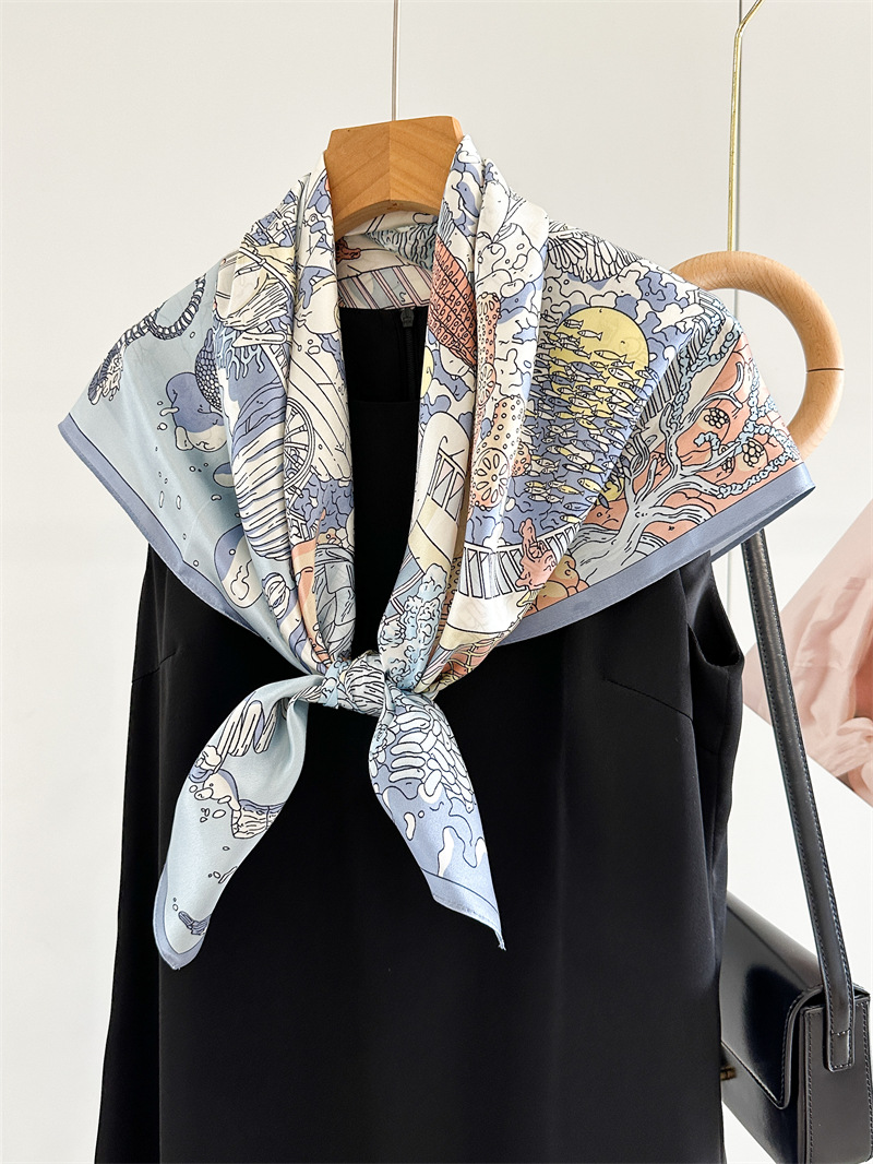 وشاح حريري ساتان 12 مم للنساء، - مراجعة Travel Accessories Gifts For Women وسعره