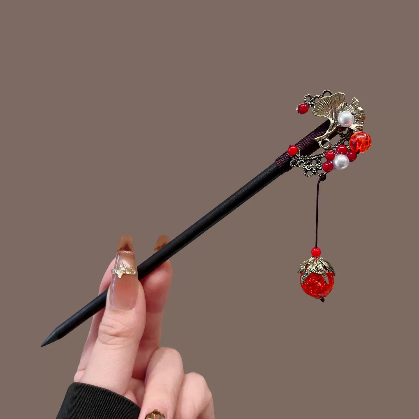 دبوس شعر خشبي عتيق للنساء عصا  - مراجعة Travel Hair Accessories وسعره