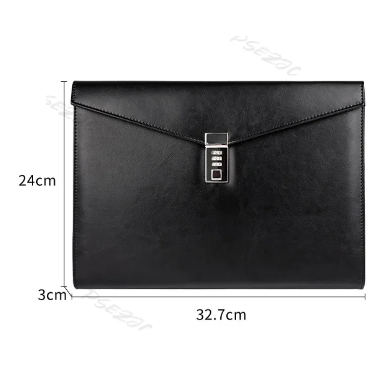حقيبة مستندات سرية مقاس A4، قف - مراجعة Travel Accessories Leather وسعره