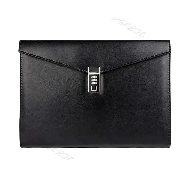 حقيبة مستندات سرية مقاس A4، قف - مراجعة Travel Accessories Leather وسعره