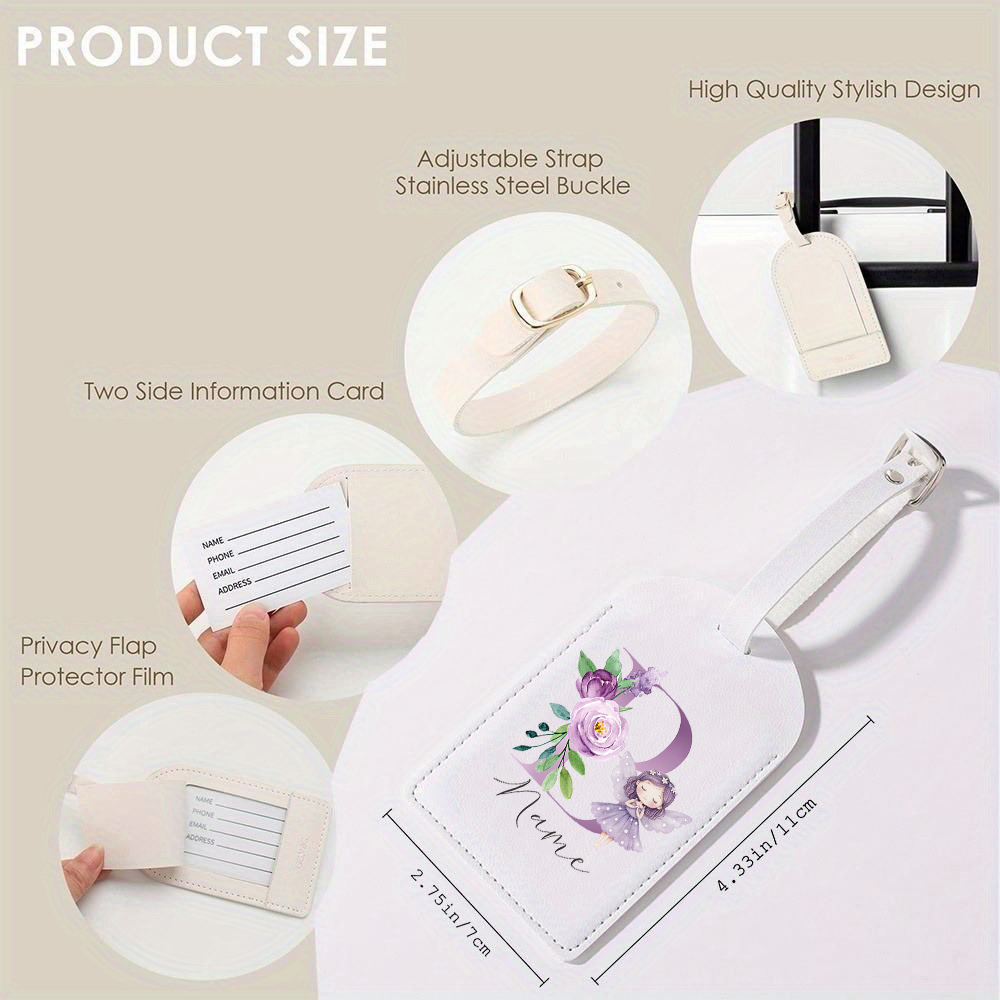 بطاقة أمتعة مخصصة من البولي يو - مراجعة Travel Accessories Designer وسعره