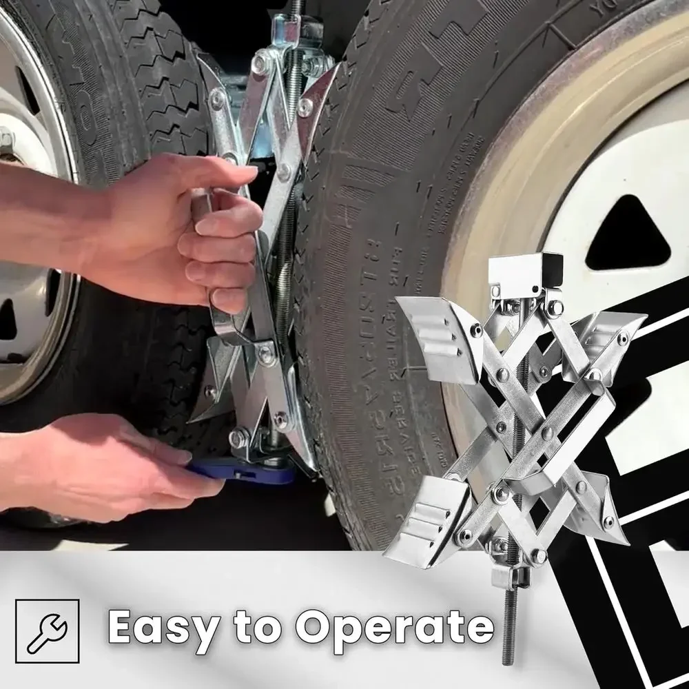 حاجز عجلات RV على شكل X يناسب  - مراجعة Travel Accessories وسعره