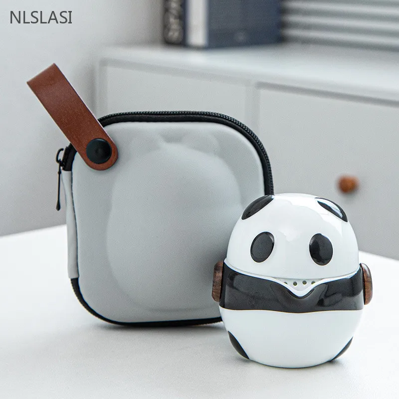 طقم شاي باندا سيراميك محمول ،  - مراجعة Travel Accessories High End وسعره