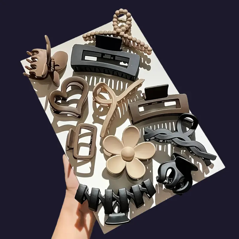 11 قطعة من مشابك مخلب الشعر ال - مراجعة Travel Accessories Designer وسعره