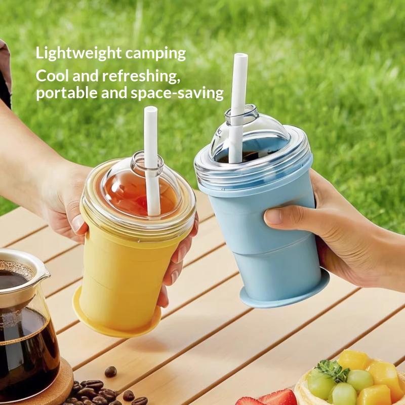 كوب سفر قابل للطي من السيليكون - مراجعة Travel Kitchen Accessories وسعره