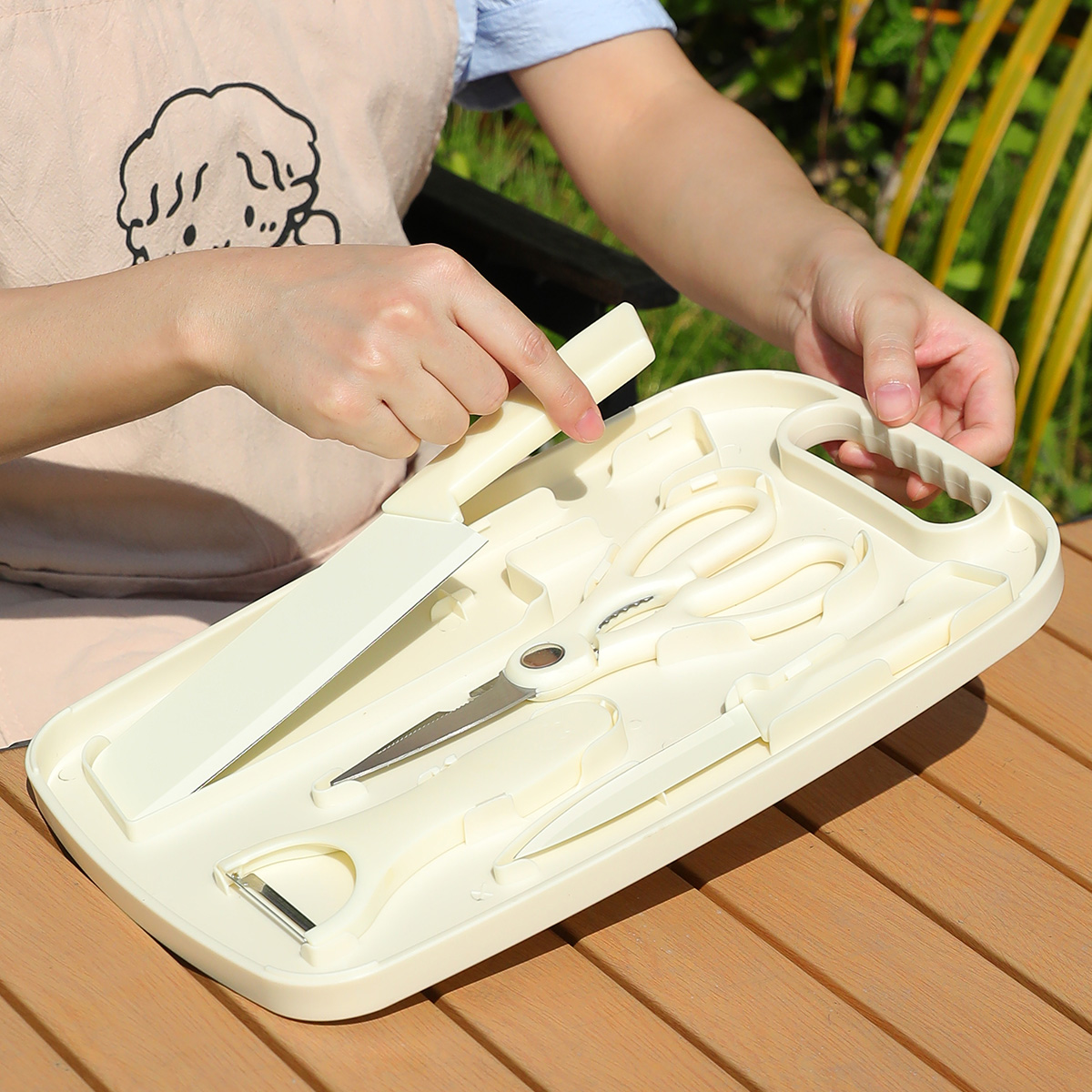 المحمولة في الهواء الطلق نزهة  - مراجعة Travel Kitchen Accessories وسعره