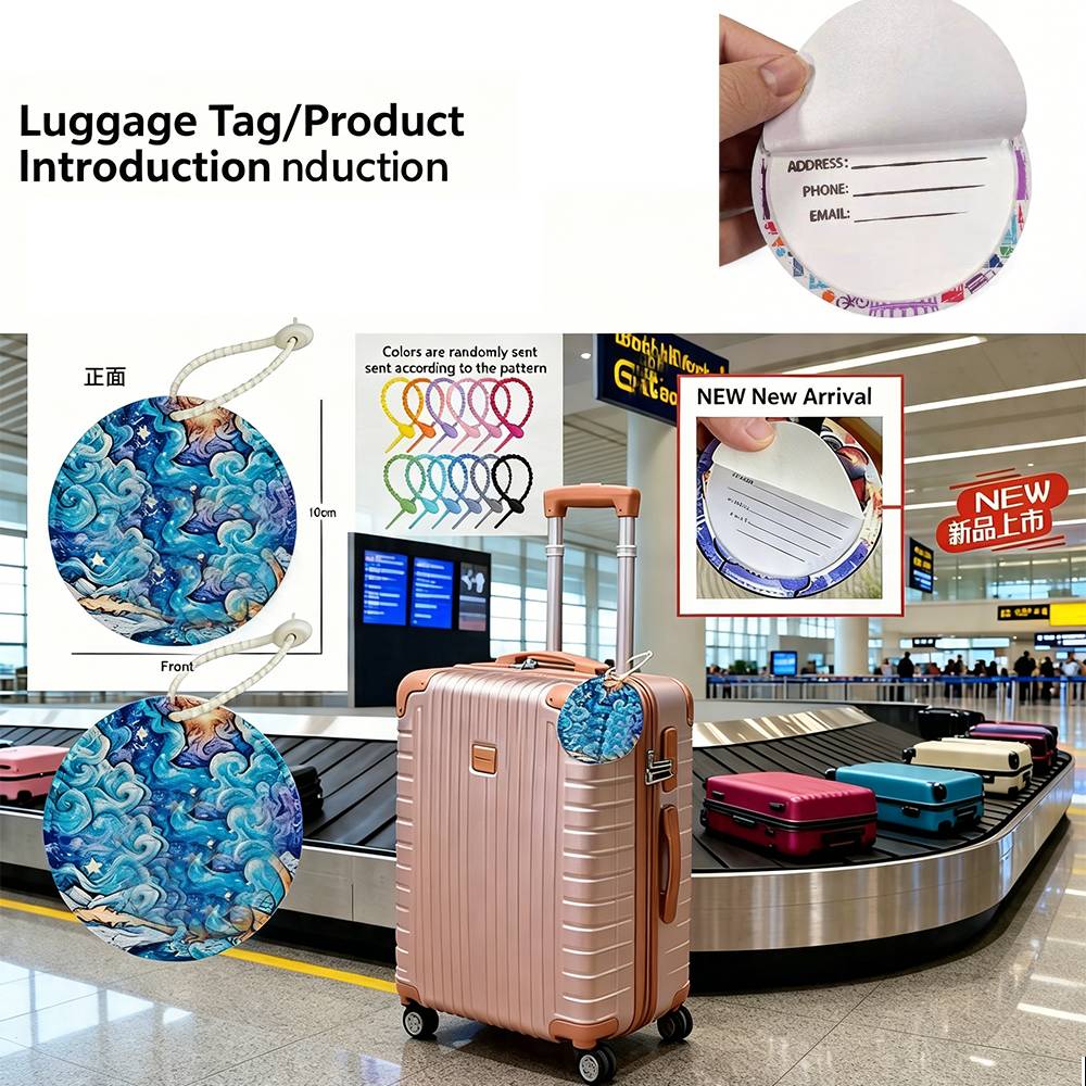 ملصق أمتعة ميستر بارل كاتيفيرس - مراجعة Travel Accessories Leather وسعره
