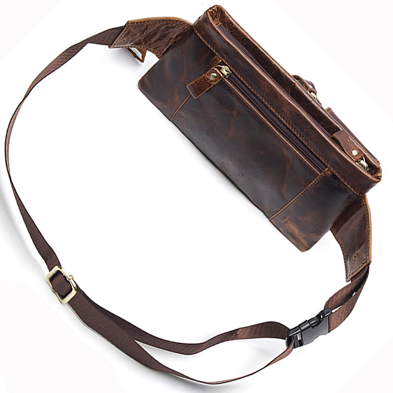 ويستال جلد طبيعي الخصر حزم الر - مراجعة Travel Accessories Leather وسعره