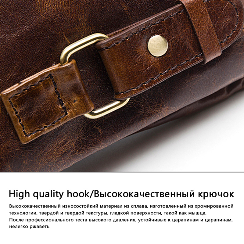 ويستال جلد طبيعي الخصر حزم الر - مراجعة Travel Accessories Leather وسعره