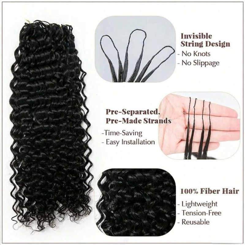 وصلات شعر صناعية مموجة بطول 16 - مراجعة Travel Hair Accessories وسعره